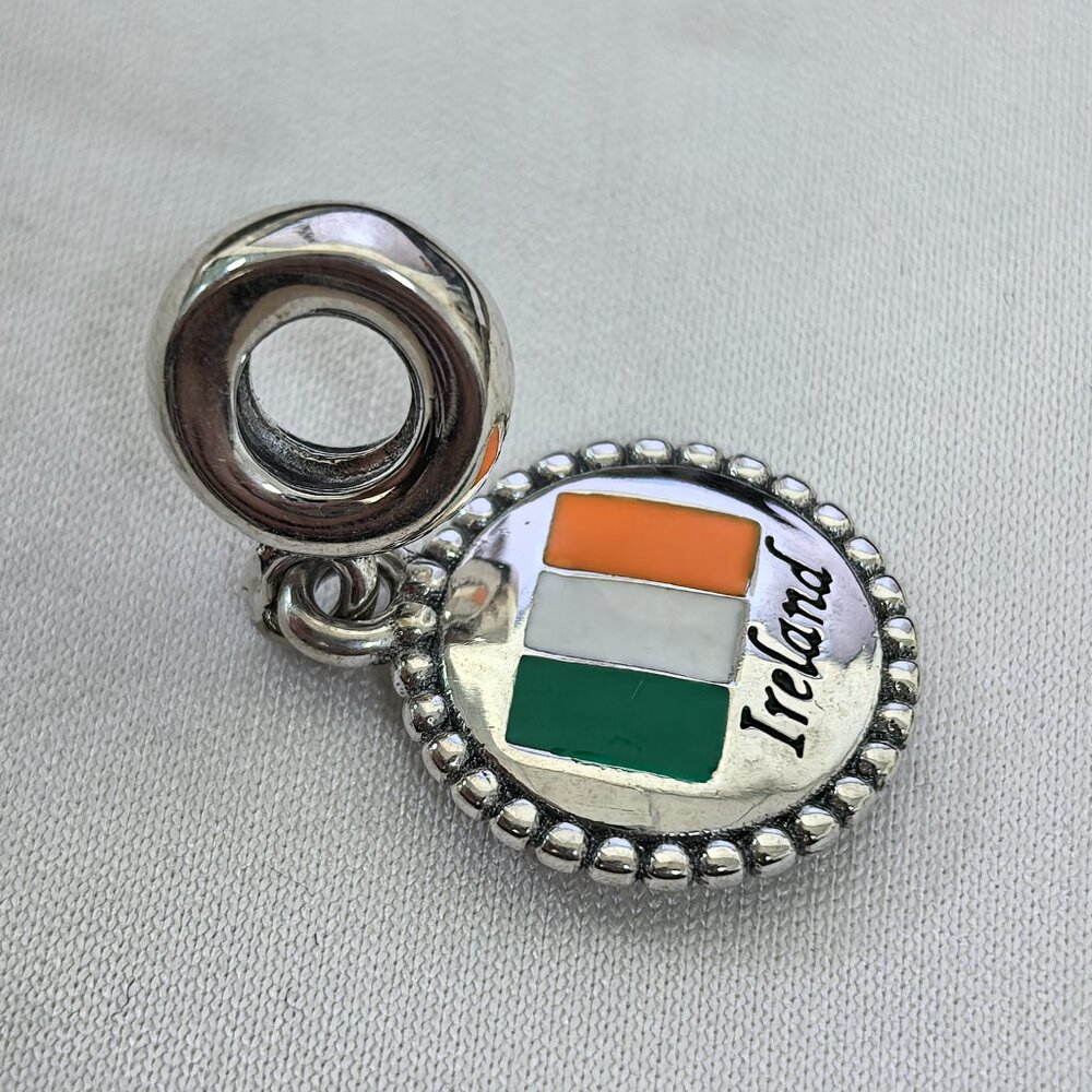 Pandora Ireland Exclusive Charm Pendant, S925 Silver Jewelry - Picture 3 of 4